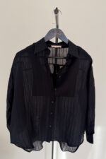 Siyah Crop Top - Görsel 2