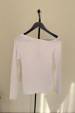 Beyaz Carmen Fit Bluz - Görsel 2