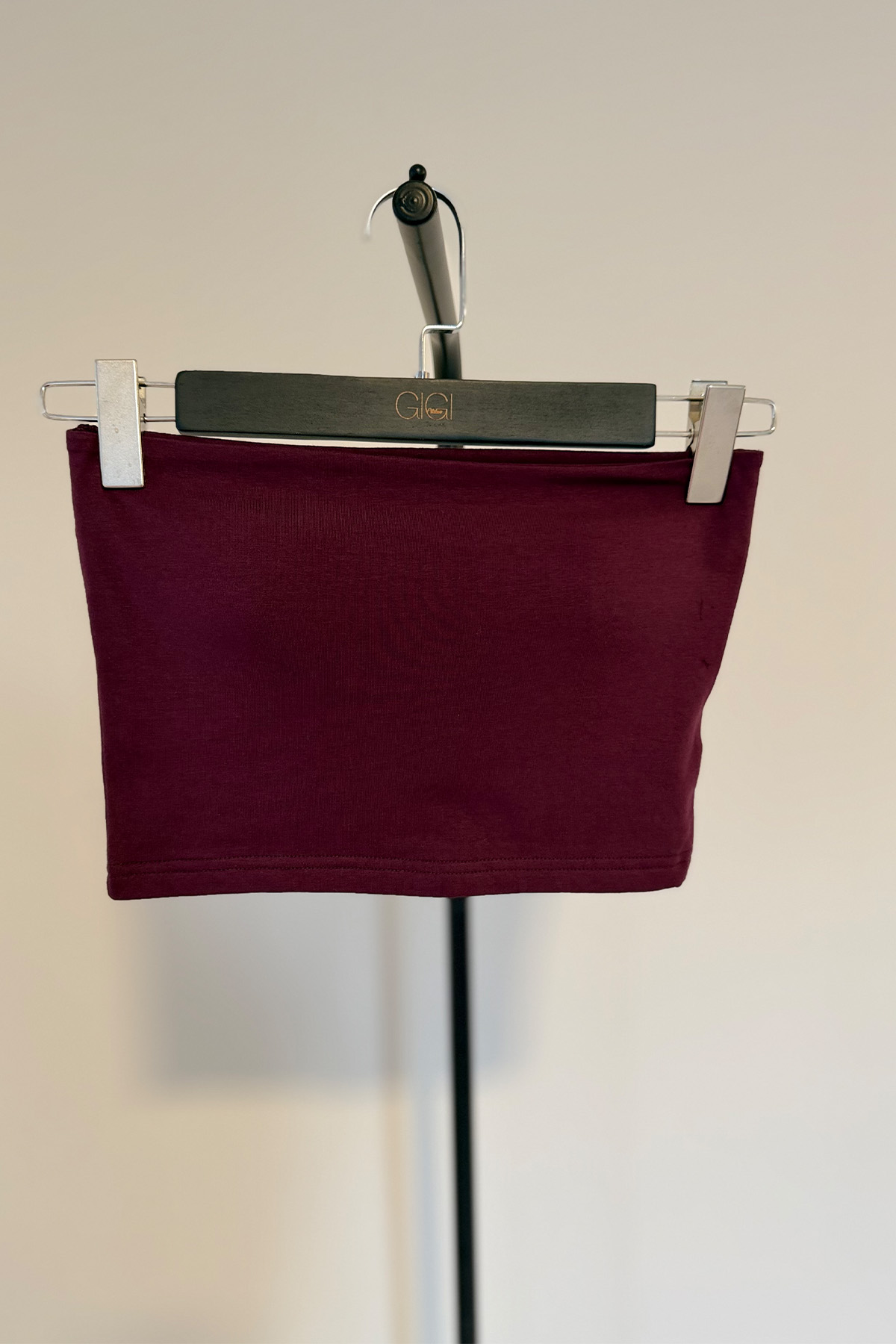 Bordo Straplez Top Bordo Straplez Top - Görsel 1