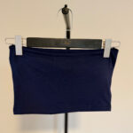 Lacivert Straplez Top