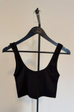 Premium Siyah Crop Top