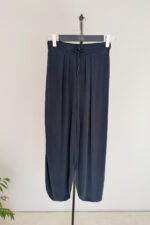 Antrasit Dökümlü Culotte Pantolon - Görsel 2