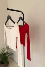 Kırmızı Basic Triko - Görsel 3