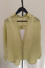 Luna Limon Sarı Transparan Gömlek - Görsel 3