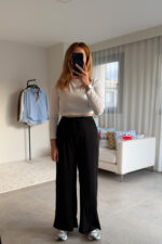 Siyah Relax Eşofman Pantolon