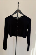 Siyah Touch Hırka - Görsel 2