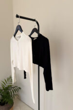 Siyah Touch Hırka - Görsel 3